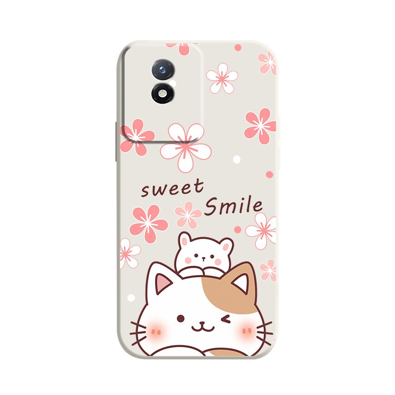 Liquid%20silicone%20shell%20phone%20case%20Phone%20Case%20For%20VIVO%20Y02%204G/Y11%202023/Y02A/Y02T%20Lens%20bump%20protection%20cat%20Cartoon%20cute%20-%20Image%205