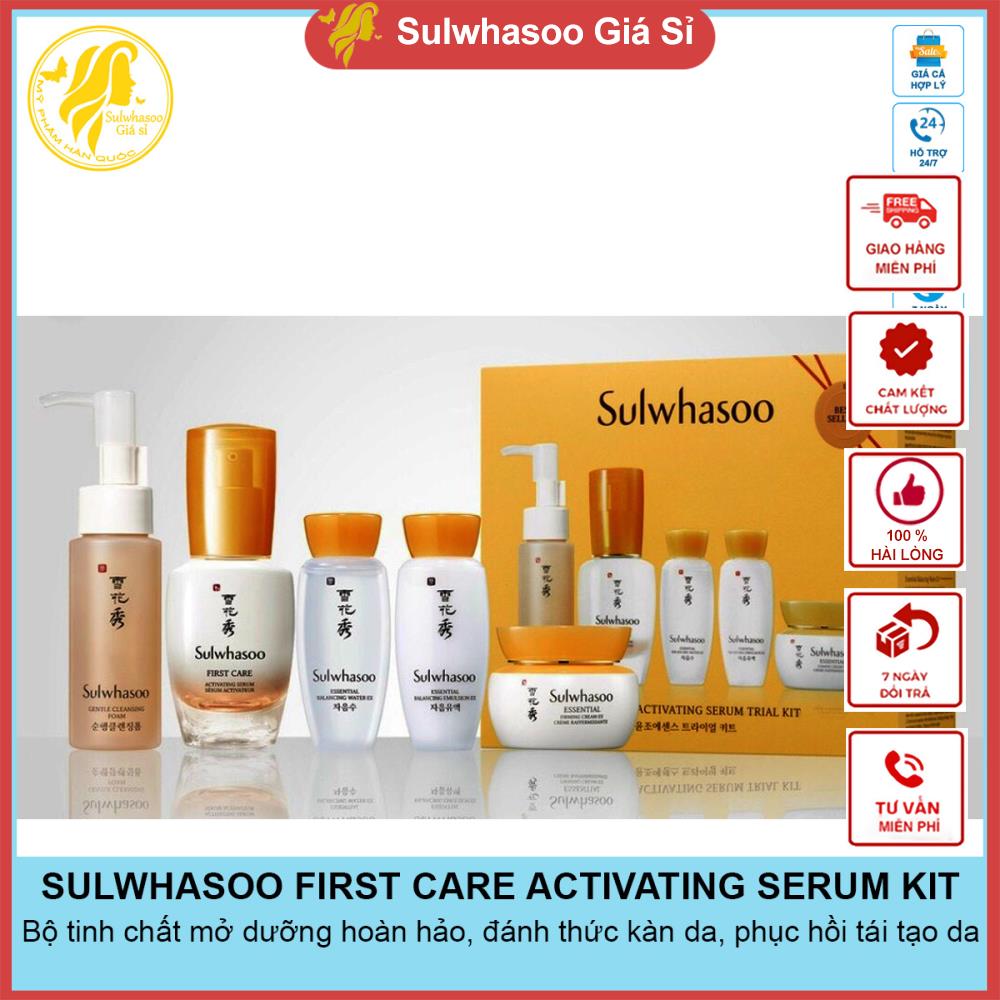 Set tinh chất Sulwhasoo First Care mở dưỡng đánh thức làn da dưỡng phục hồi tái tạo da 5 sản phẩm sulwhasoogiasi