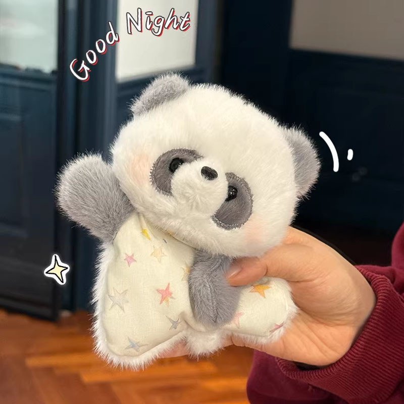 Boneca de Pelúcia Mãe e Bebê em Formato de Saco de Feijão - Almofada Macia e Calmante para Abraçar (Presente Aconchegante para Casa e Decoração de Quarto de Bebê)_voghion.com