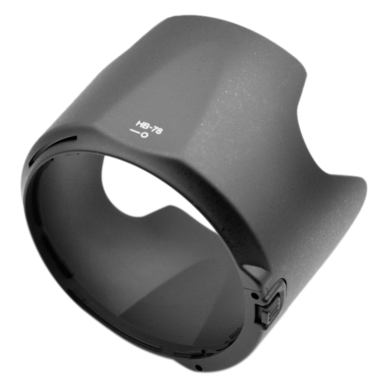 Hb-78 lens hood for nikon af-s 70-200mm f/2.8e fl ed vr lens reversible lens hood cover camera accessories