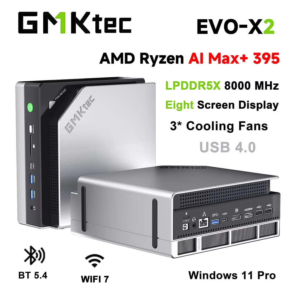 GMKtec EVO-X2 395 AI Max+（64GB / 1TB） GMKtec EVO-X2 AMD R AI