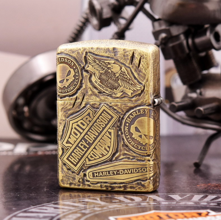 Bật lửa Zippo armor chính hãng USA Harley Davidson New Full box