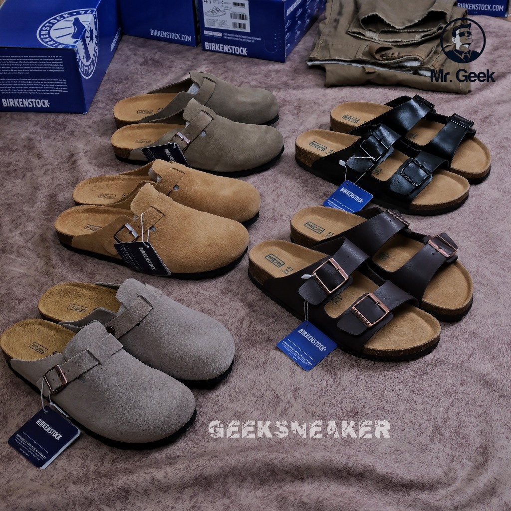 [GeekSneaker] Dép Birkenstock Boston Clog + Sandals