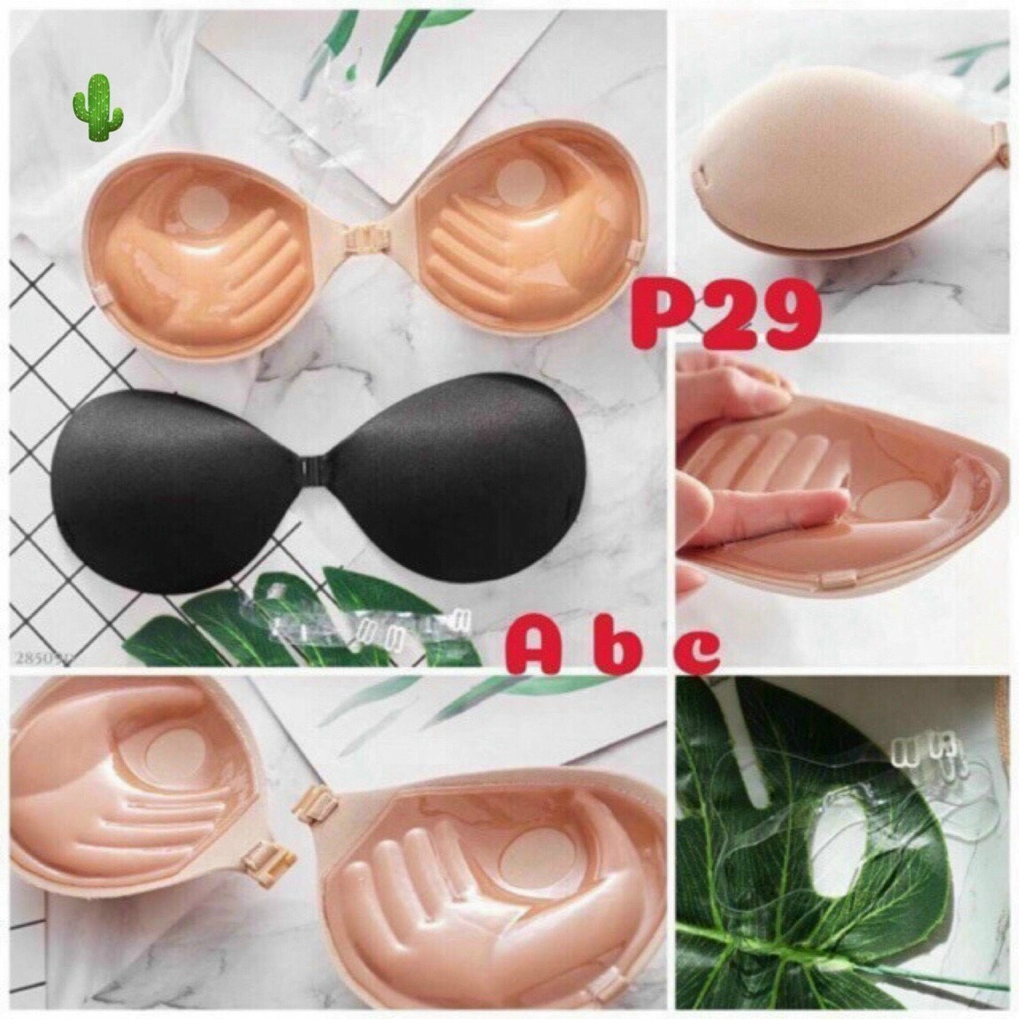 ÁO BRA SIÊU NÂNG (TẶNG KÈM DÂY TRONG SUỐT ) PCTTTT12