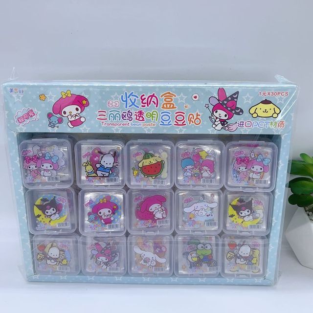 %E3%80%90Exclusive%20Offer%E3%80%9130pcs%20Sanrio%20Cinnamoroll%20My%20Melody%20Kuromi%20Transparent%20Peas%20Stickers%20Storage%20Box%20Children%20Diy%20Decorative%20Materials%20Stickers%20-%20Image%202