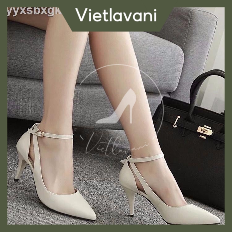 Giày Cao Gót 5 Phân Cao Cấp Hở Gót KHC31 Vietlavani