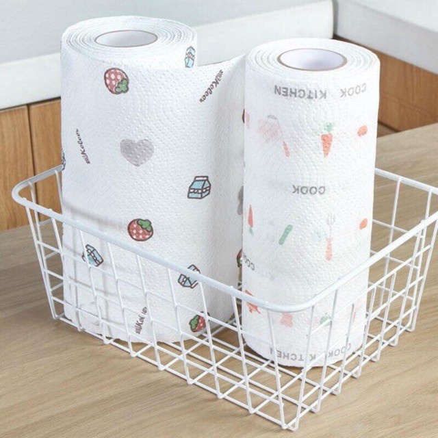 Cuộn giấy lau đa năng, cuộn khăn giấy thấm dầu mỡ nhà bếp