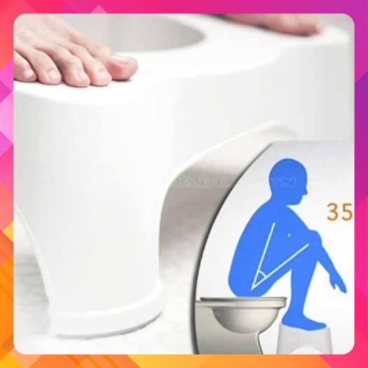 Ghế kê chân toilet chống táo bón