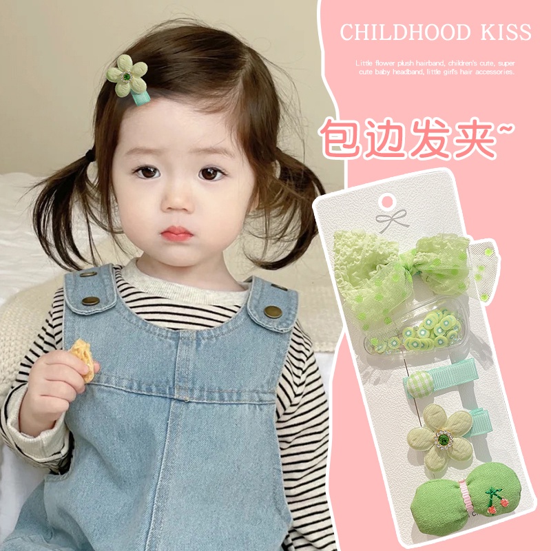 Set 5 Kẹp Tóc Dễ Thương Cho Bé Gái 2023