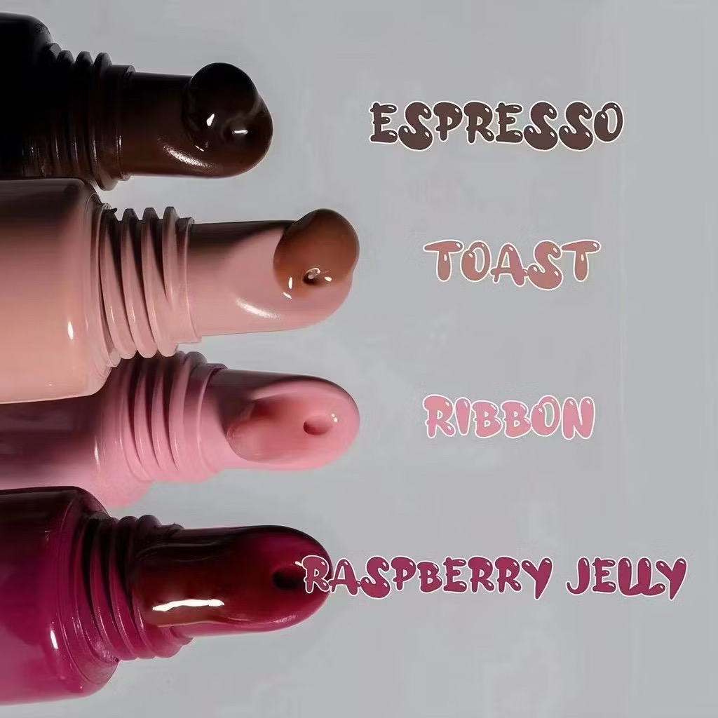 Rhode lip Gloss skin lipstick vanilla ribbon/toast gel lip care