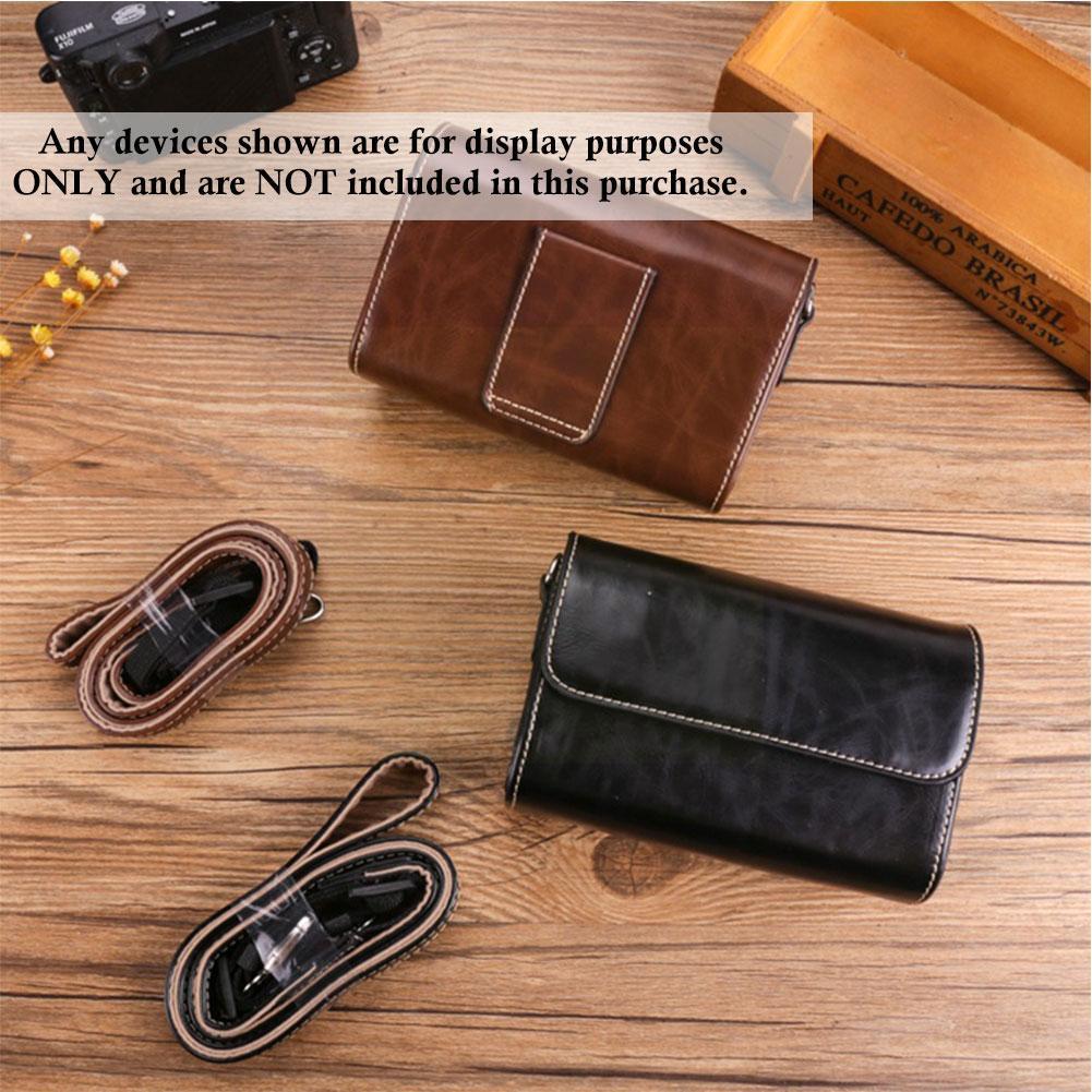 【Bestseller Alert】 Retro Camera Case Bag For Single Rx100 Vii Va Iv Iii Ii Hx90v Hx99 Hx50 Hx30 Hx20camera Bag Digital Dslr K5r1.