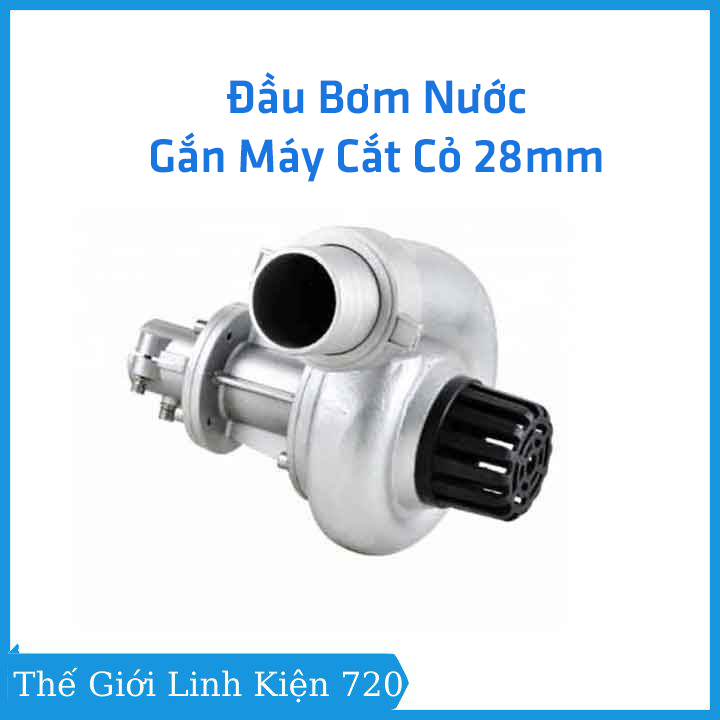 Đầu bơm liền lắp máy cắt cỏ phi 28mm- 9 răng