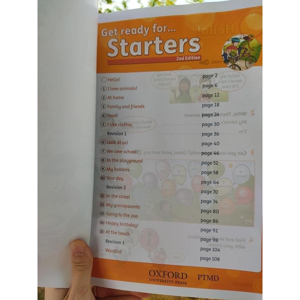 Bộ 3q - Full Colours - Get Ready for Starters, Movers, Flyers 2nd