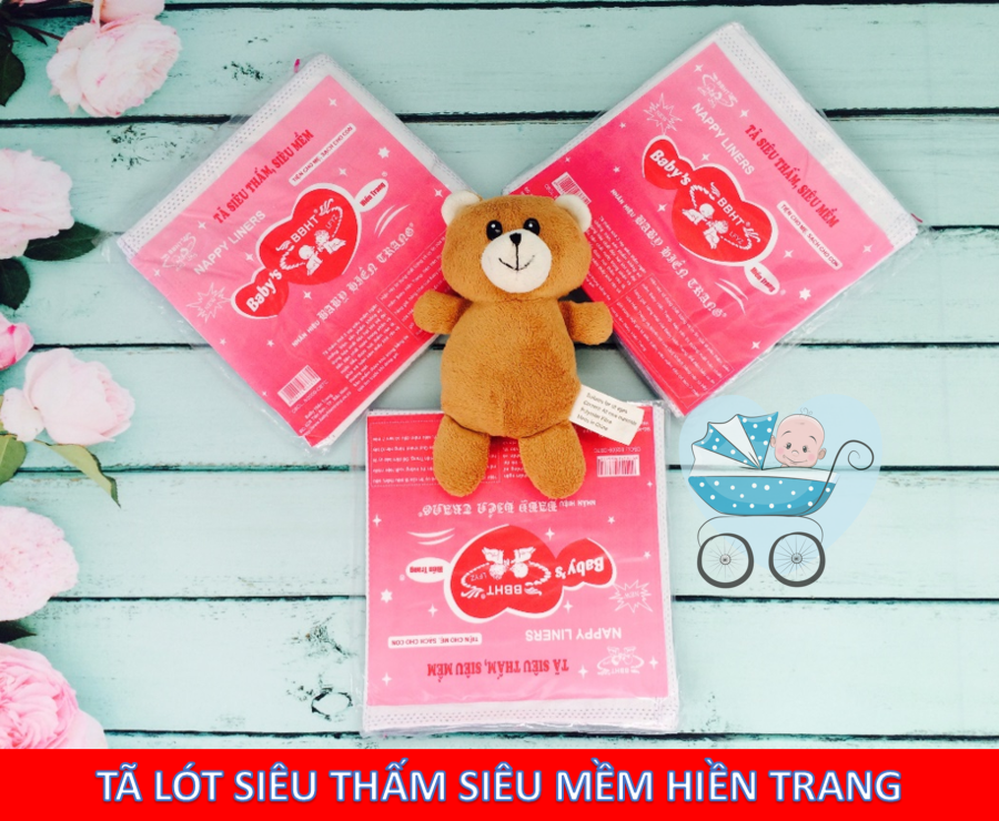 [Hoàn tiền 6%]6 Gói lót phân su tặng 1 khăn yếm