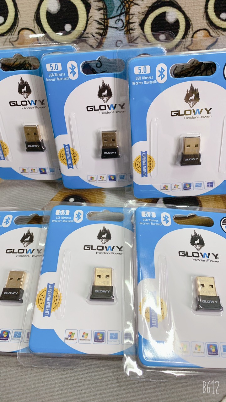 Bộ thu Bluetooth 5.0 _ USB Bluetooth Gloway GL508 _ Bảo hành trọn đời