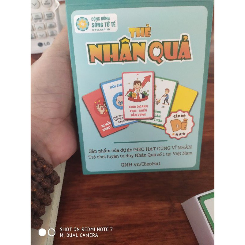 Bộ Thẻ Nhân Quả Cấp Độ Dễ
