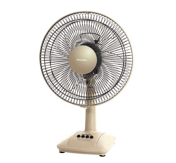 QUẠT BÀN PANASONIC F-400C ( 3 CẤP ĐỘ GIÓ - MÀU XANH & TRẮNG NGÀ )