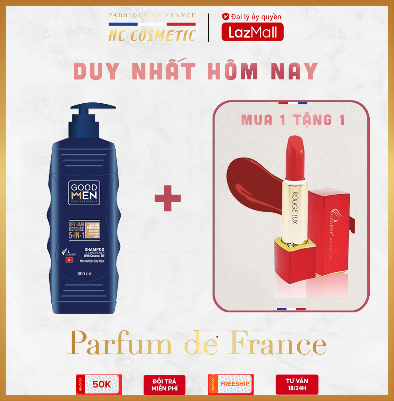 Sữa tắm gội toàn thân Good Men 600ml