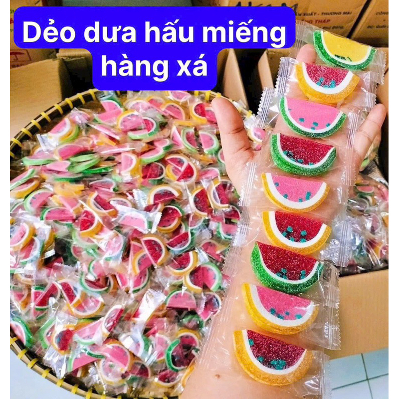 TT Mart sour candy 500g bag watermelon stripe