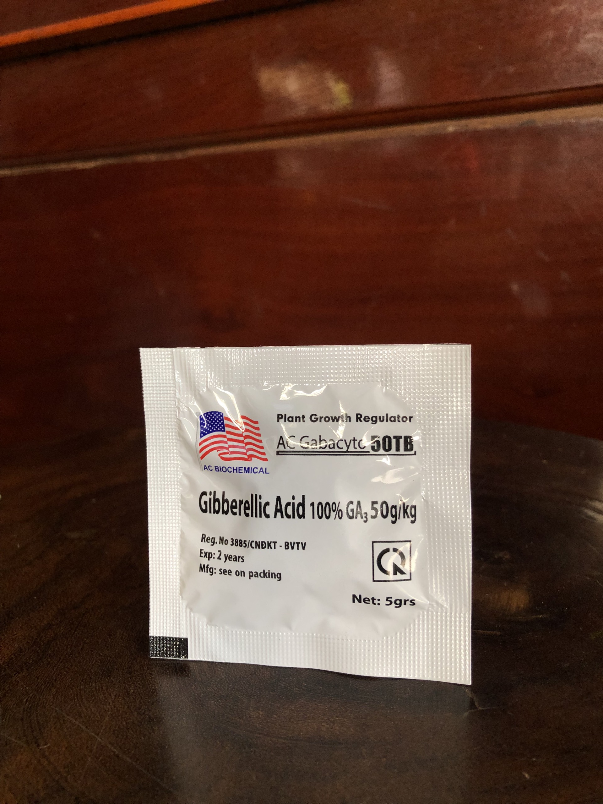 GA3 lá cờ mỹ 5gr ( viên sủi)