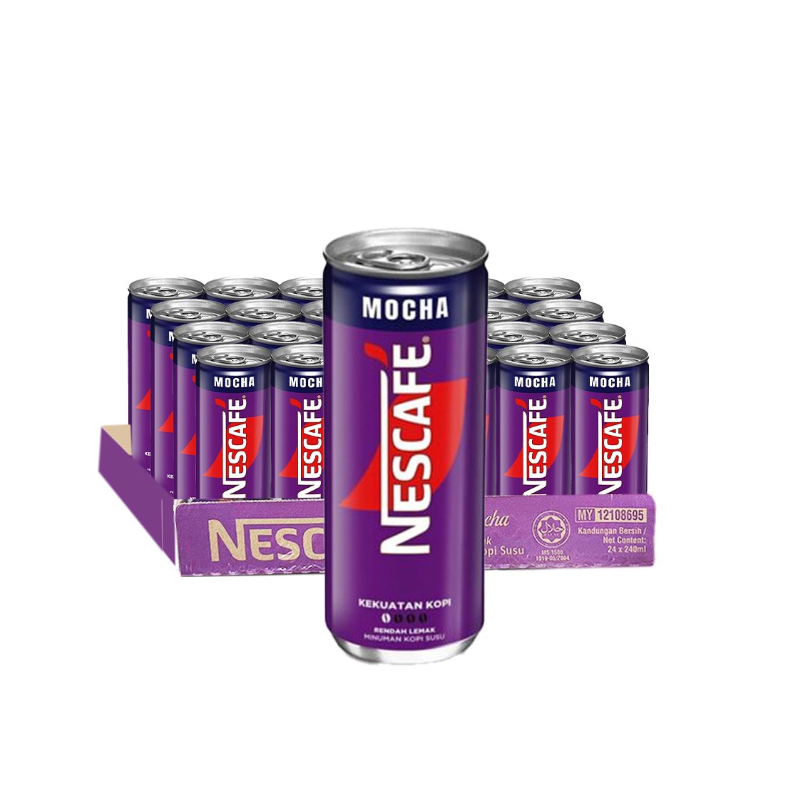 Mocha様 Nescafe Coffee Drink - Mocha (240ml x 24) | Lazada Singapore