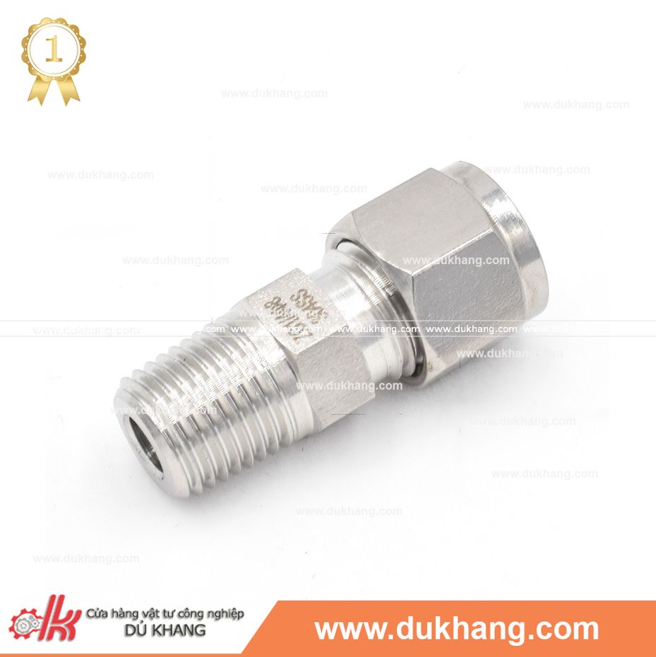 Siết hạt bắp ren ngoài inox