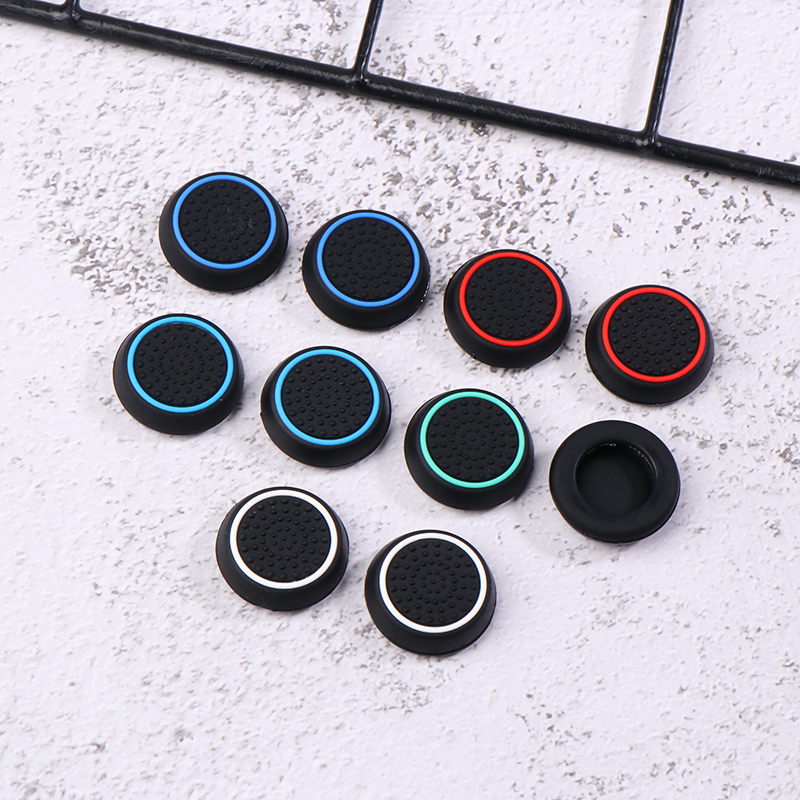 【Daily Deals】 2Pcs Analog Thumb Stick Grips Joystick Cover For PS3/PS4/PS5 Controller Replacement Parts For Thumb Accessories XUANTING.