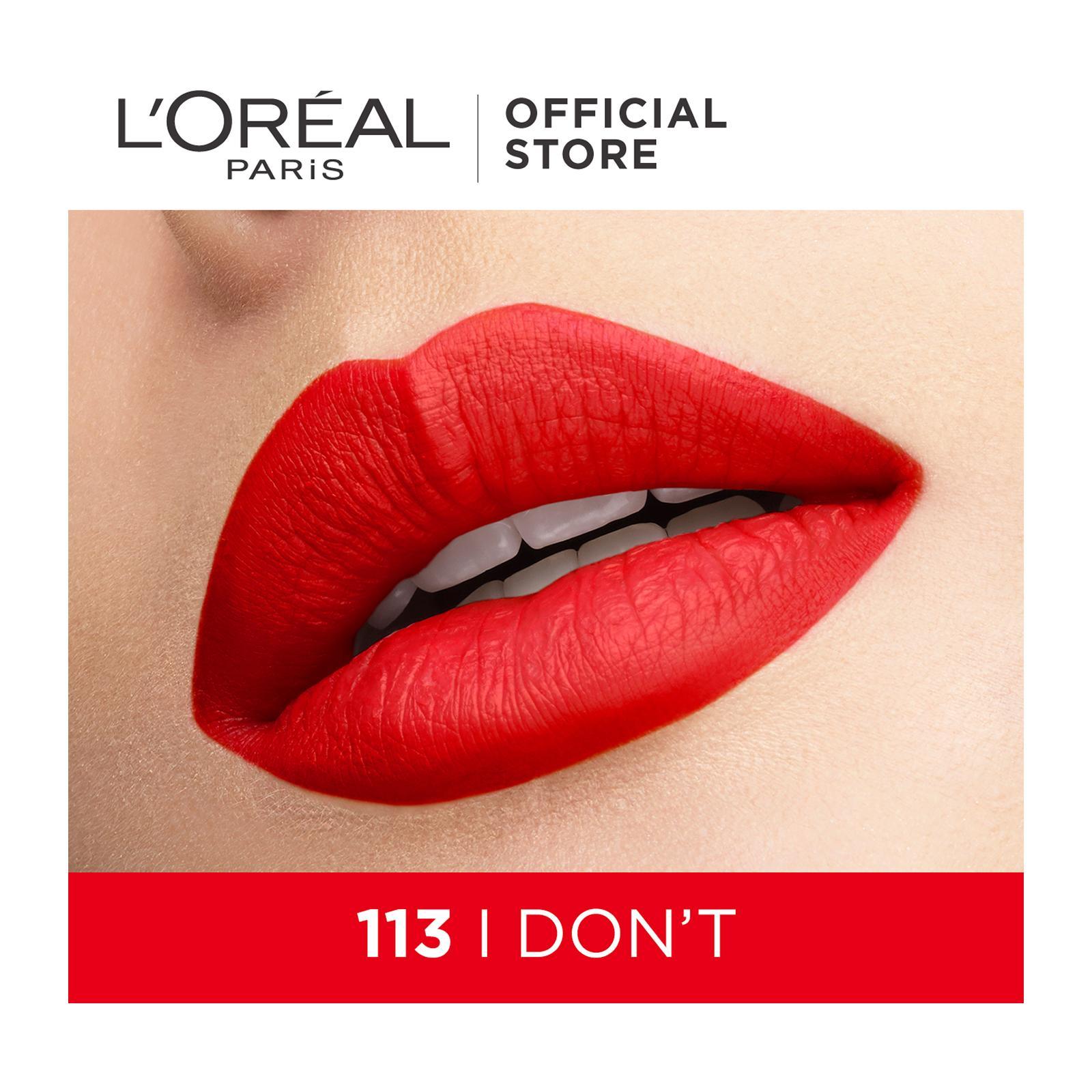 L'Oreal signature matte liquid lipstick in shade 'I Don't'