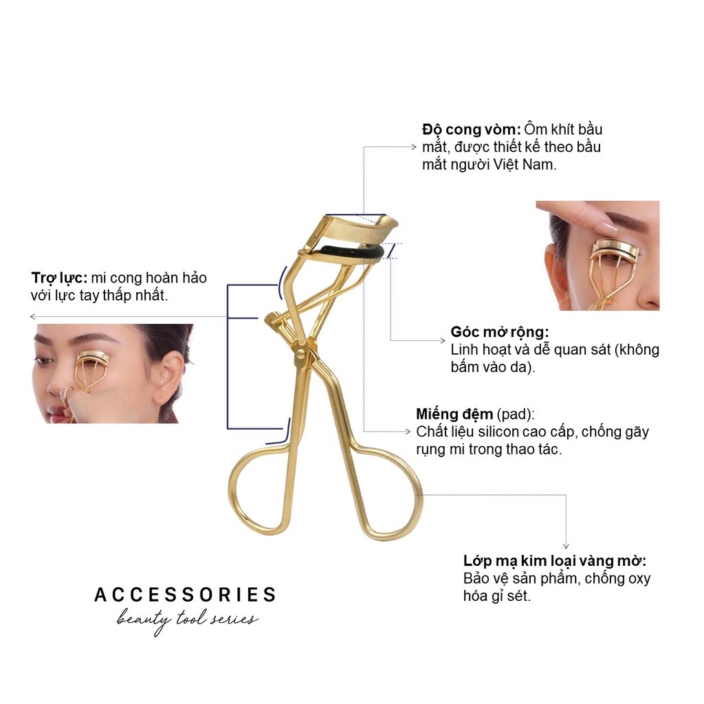 Kẹp mi Vacosi Lash Curler