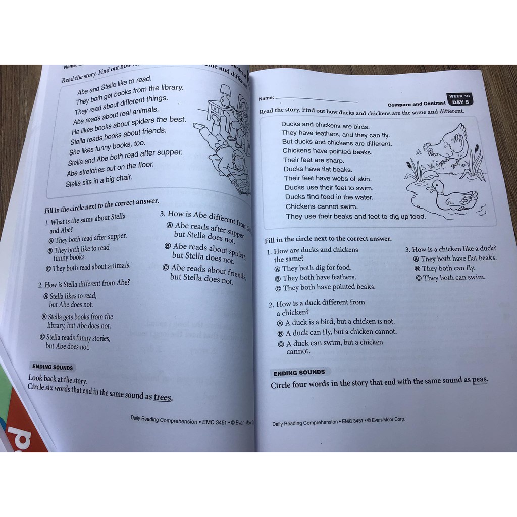 Bộ đẹp 8q - Daily Reading Comprehension - Evan Moor