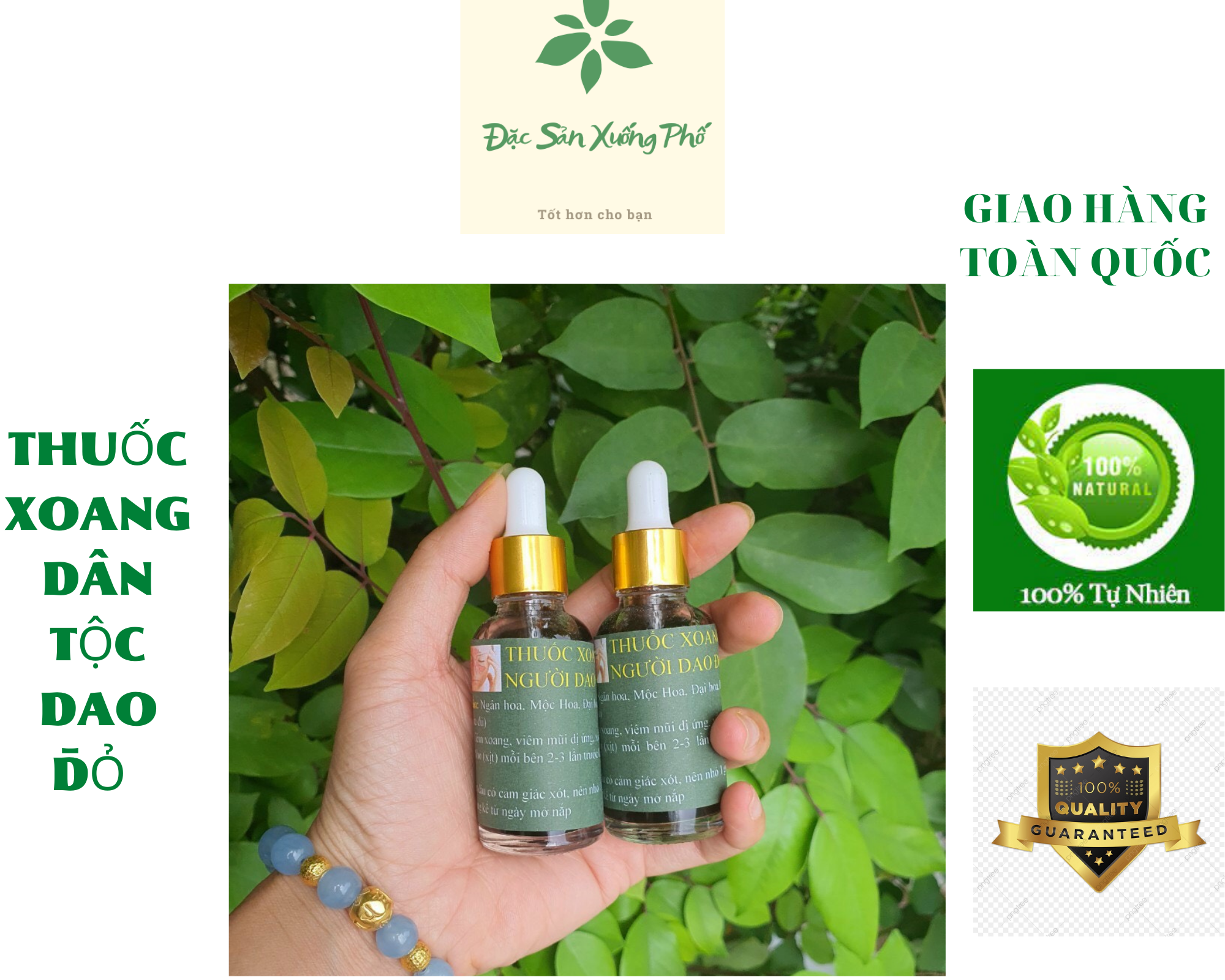 DUNG DỊCH XOANG MŨI DÂN TỘC DAO ĐỎ HÀ GIANG