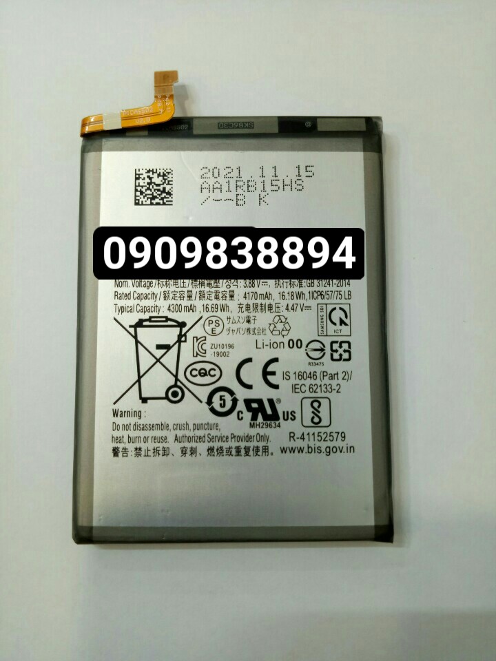 Pin samsung note 20
