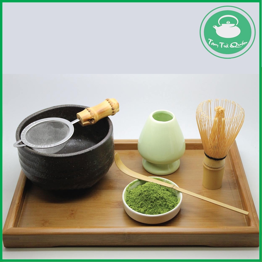 Rây lọc bột matcha inox 304 cán tre