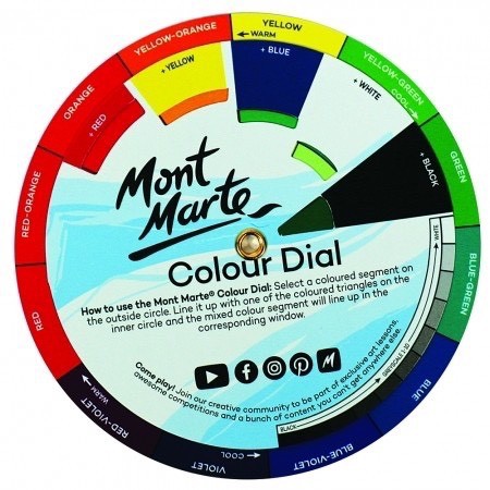Bảng hướng dẫn pha màu MONT MARTE Mini