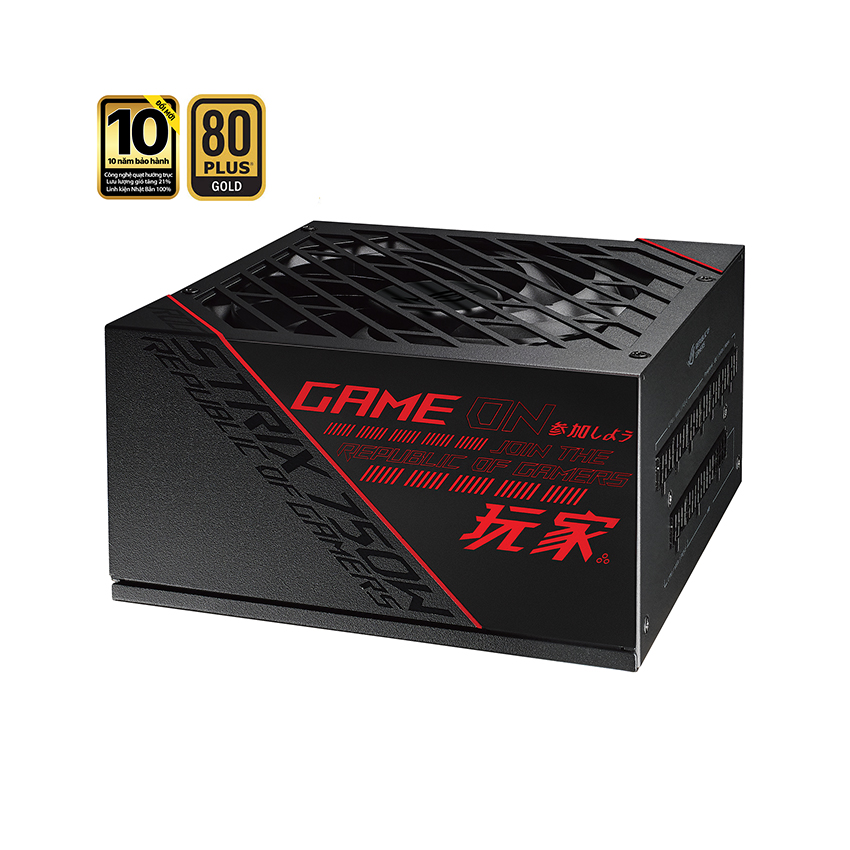 NGUỒN ASUS ROG STRIX 750W GOLD - 750W 80 PLUS GOLD FULL MODULAR