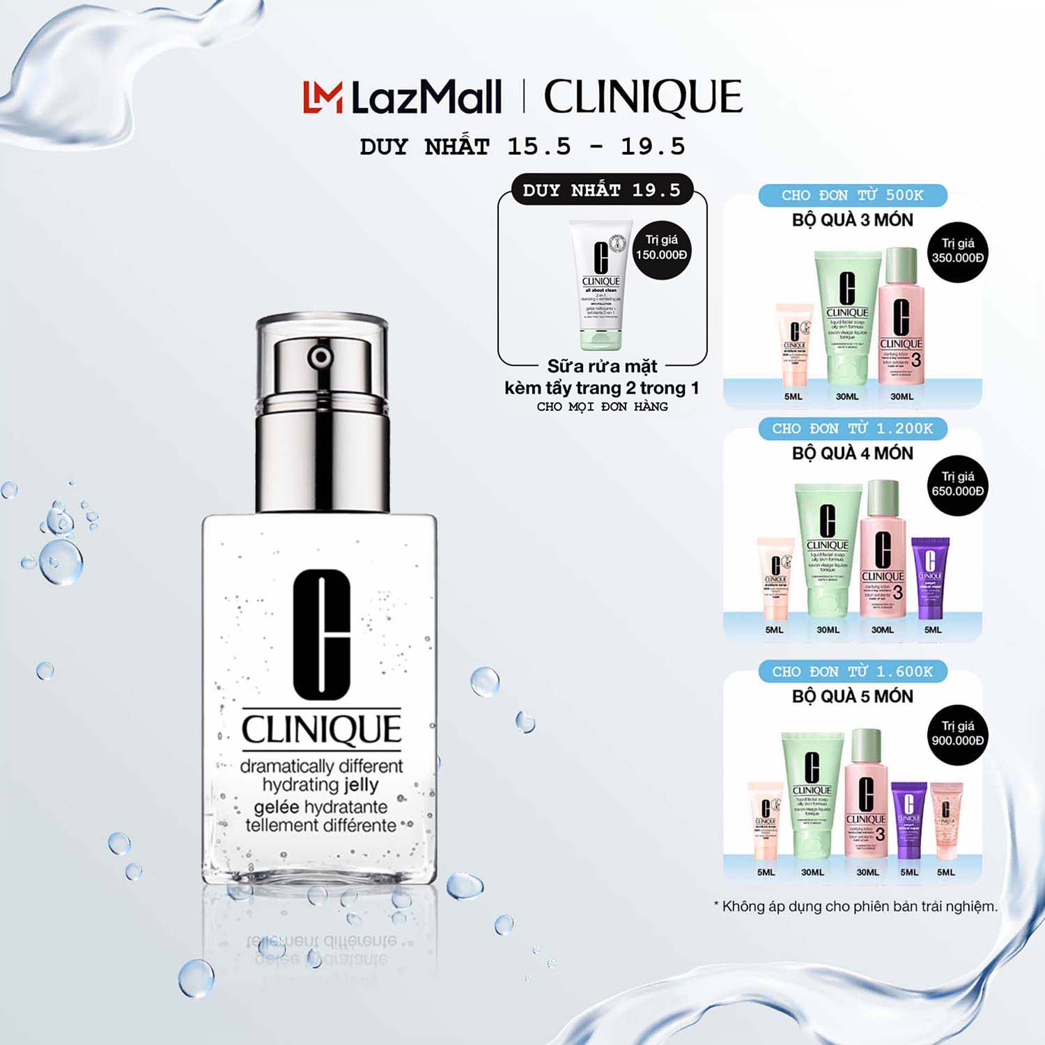 Kem dưỡng ẩm phục hồi cấp nước và chống tác nhân ô...