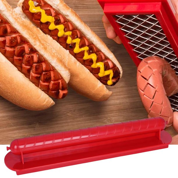 Hot Dog Cutter Spiral Hot Dog Slicer Sausage Cutter - China Hot Dog Cutter  and Spiral Hot Dog Slicer price
