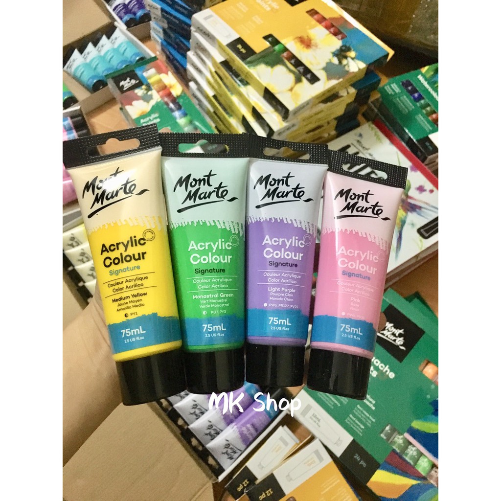 Màu Acrylic MONT MARTE Tuýp 75ml