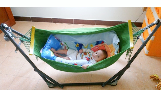 [HCM]VÕNG LƯỚI EM BÉ LƯỚI MỀM NẸP CÁN THÉP