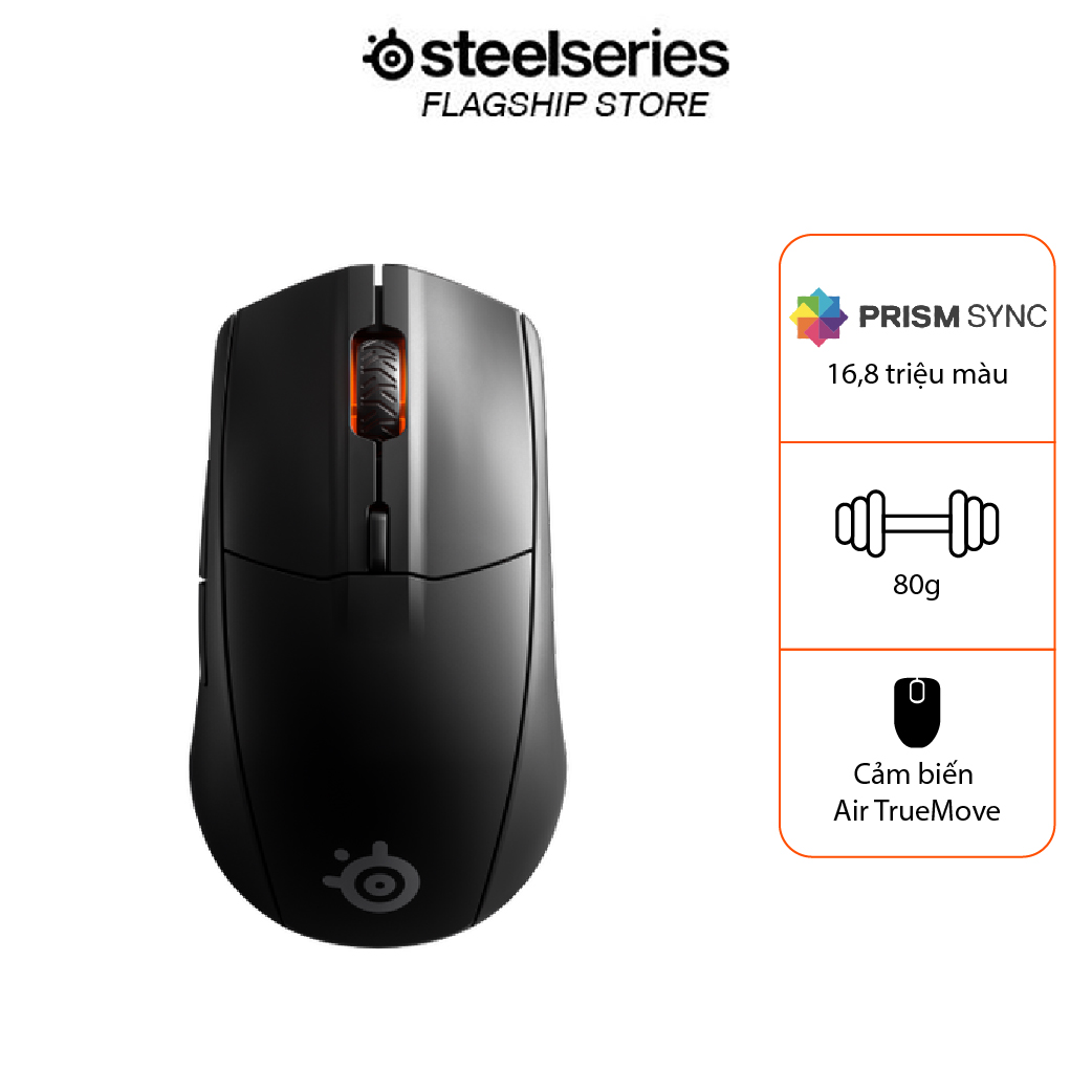 Chuột Gaming Không Dây Steelseries Rival 3