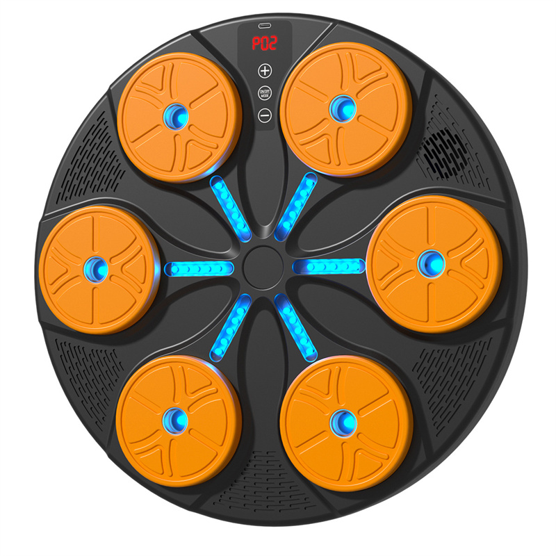 SBART Smart Music Boxing Machine Home Fitness Children's Bluetooth Music Boxing Wall Target Boxing Trainer