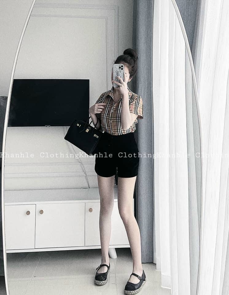 [HCM]ÁO SƠ MI NỮ BBR HAI MÀU pd