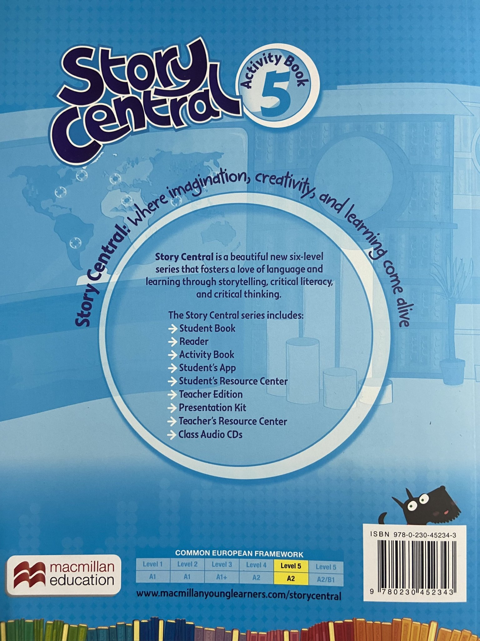 Sách - dtpbooks - Story Central 5 Activity Book