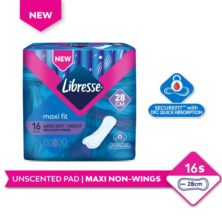 LIBRESSE Maxi NON WING 28cm 16s Lazada