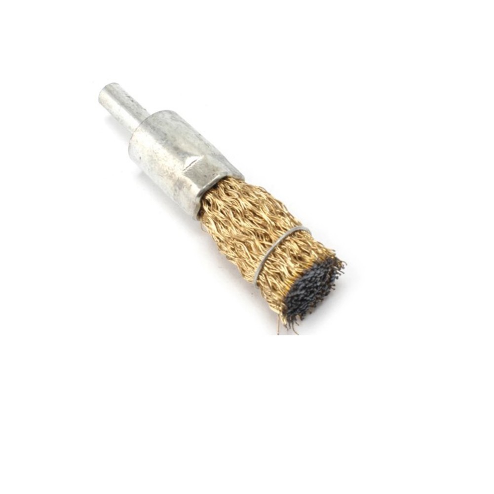 Toolstar Efficient 6mm Shank Stainless Steel Wire Brushes Set of 5 for DIY Projects