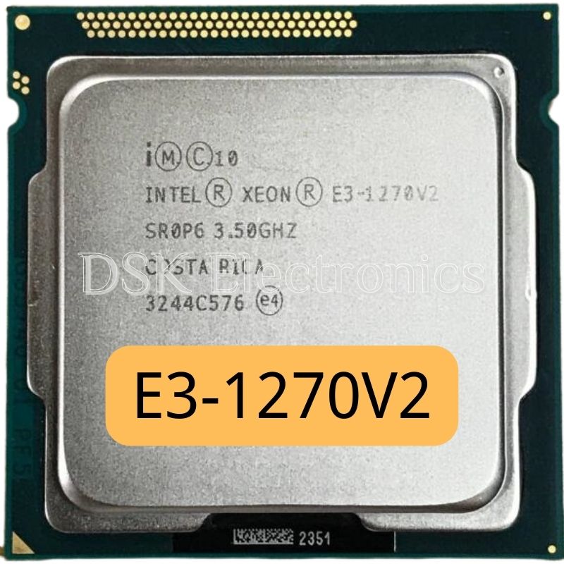Intel Xeon E3-1270 v2 E3 1270v2 E3 1270 v2 SR0P6 LGA 1155 Quad