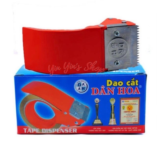Dụng Cụ Cắt Băng Keo 5Cm Dân Hoa Tay Cầm Sắt