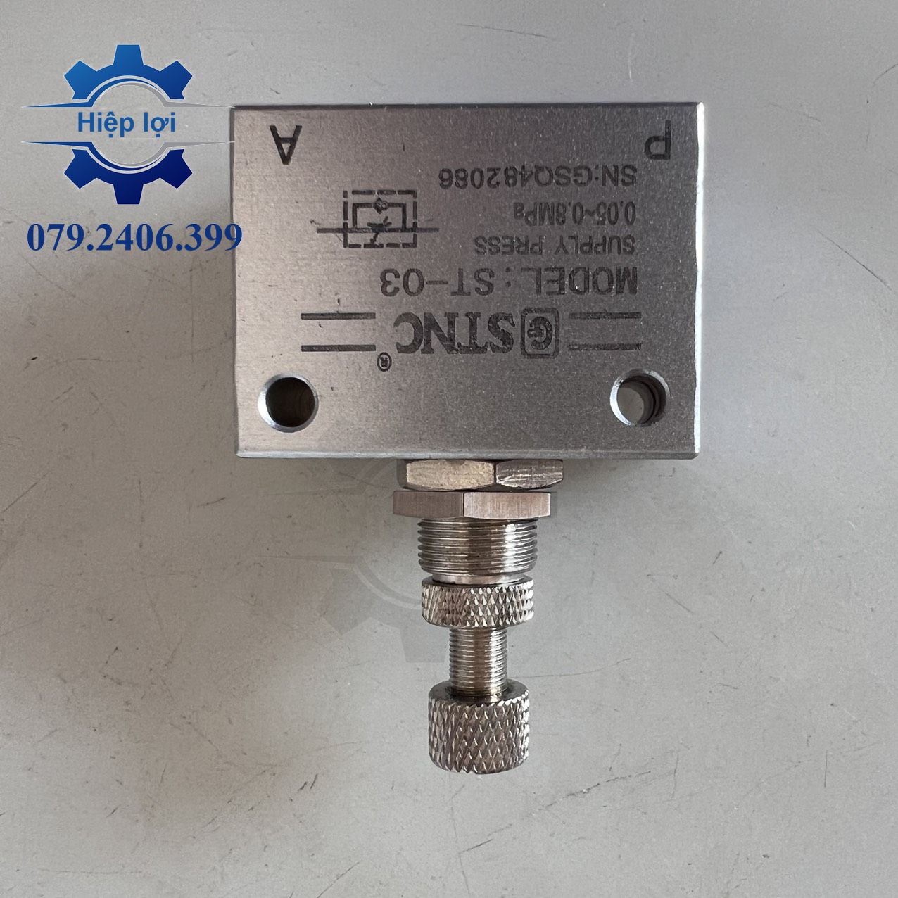 {STNC} Van Tiết Lưu Khí Nén ST01~10 – Tùy Chỉnh Lưu Lượng Dễ Dàng, Kiểm Soát Hơi Chính Xác Hơn