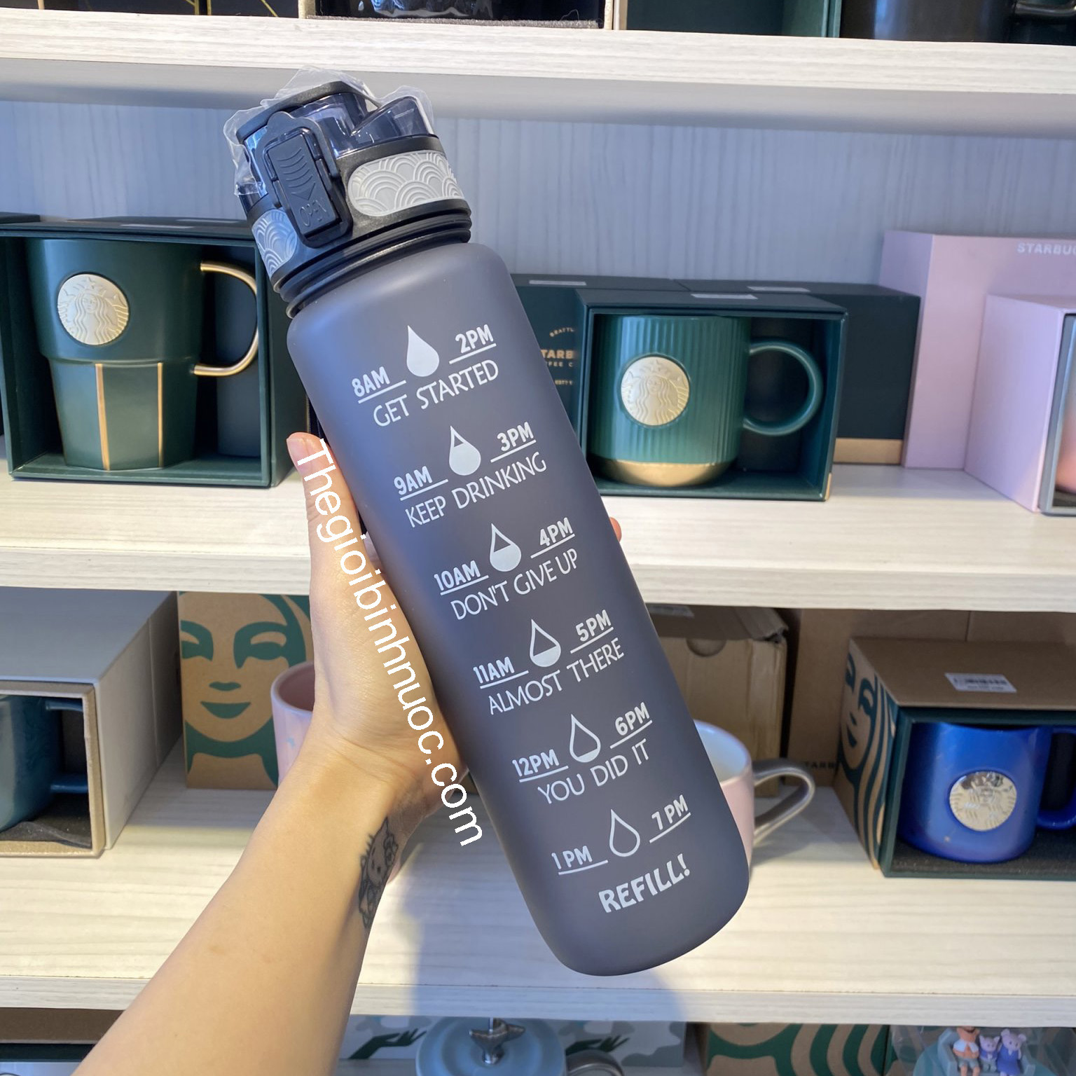 Bình Nhựa TRITAN Thể Thao Dung Tích 1L  N187