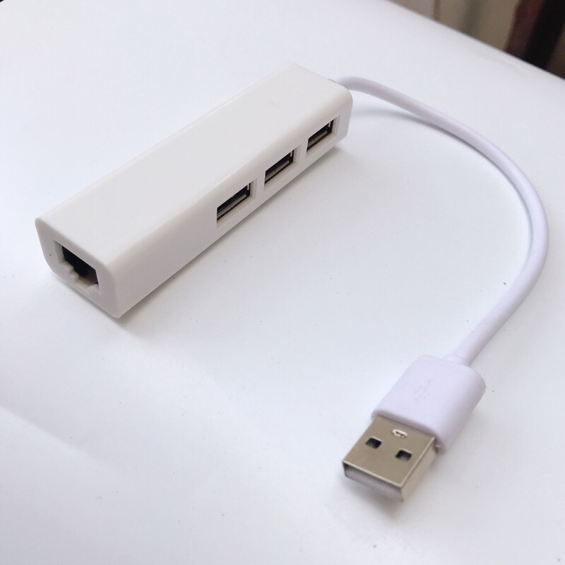 Cáp Chuyển Usb Sang Lan Kèm 3 Cổng Usb 2.0